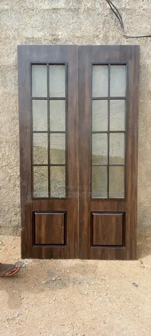 Kitchen Door With Glass Design