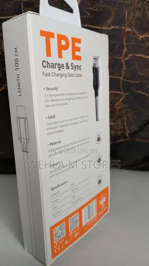 Ldnio Tpe Charge Sync Fast Charging Data iPhone Cable