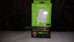 Oraimo Type C Charger Firefly 30 Cw-U66s+C53 Compact 2a Fast Charger