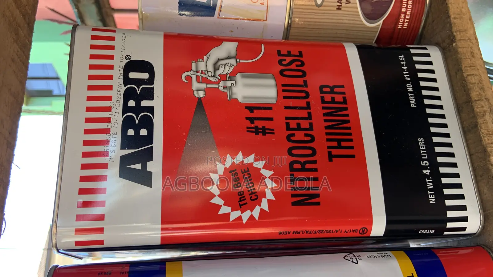 Abro 11 Nitrocellulose Thinner