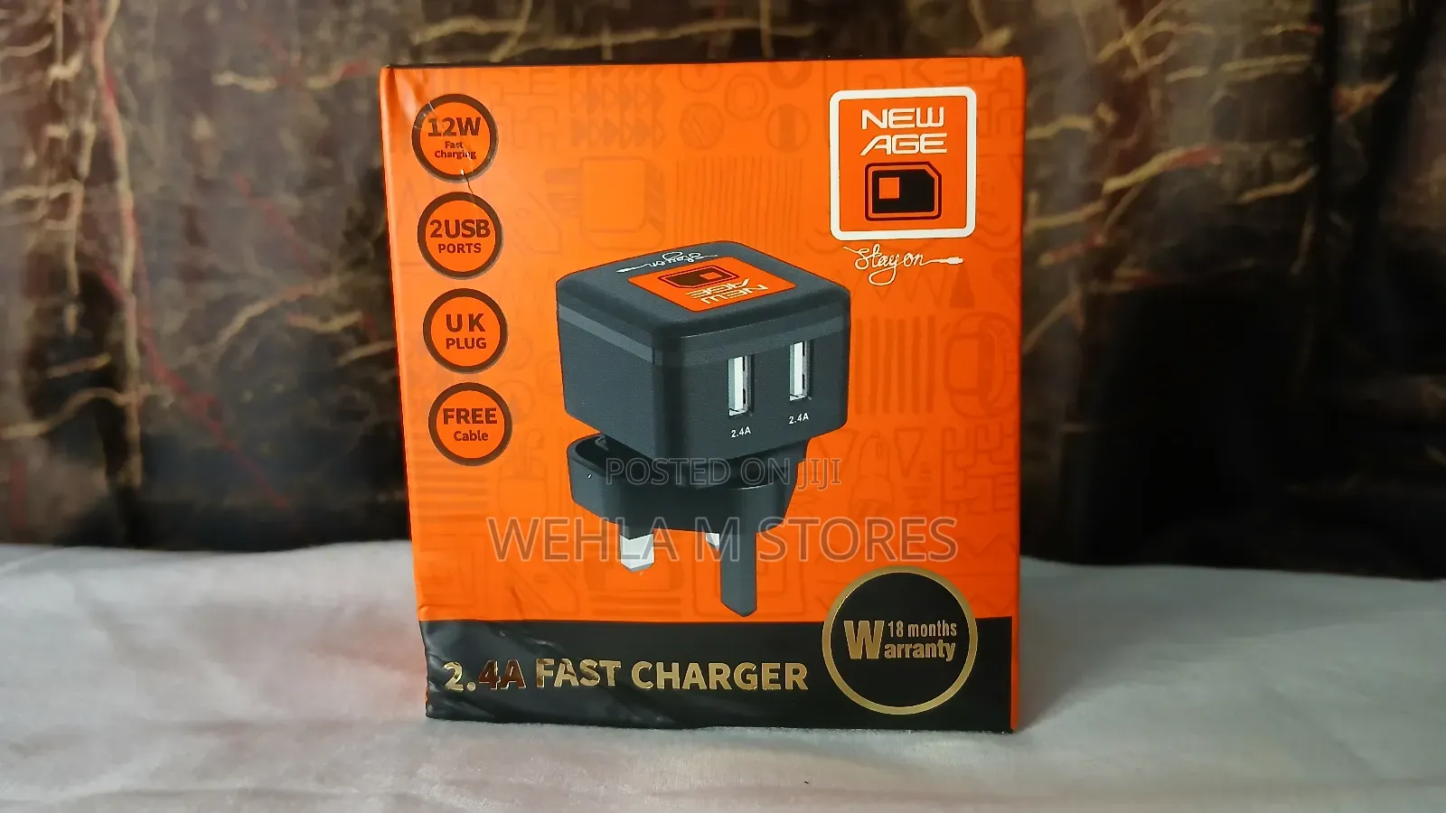 New Age Sper Fast Heavy Duty Charger – 2.4A