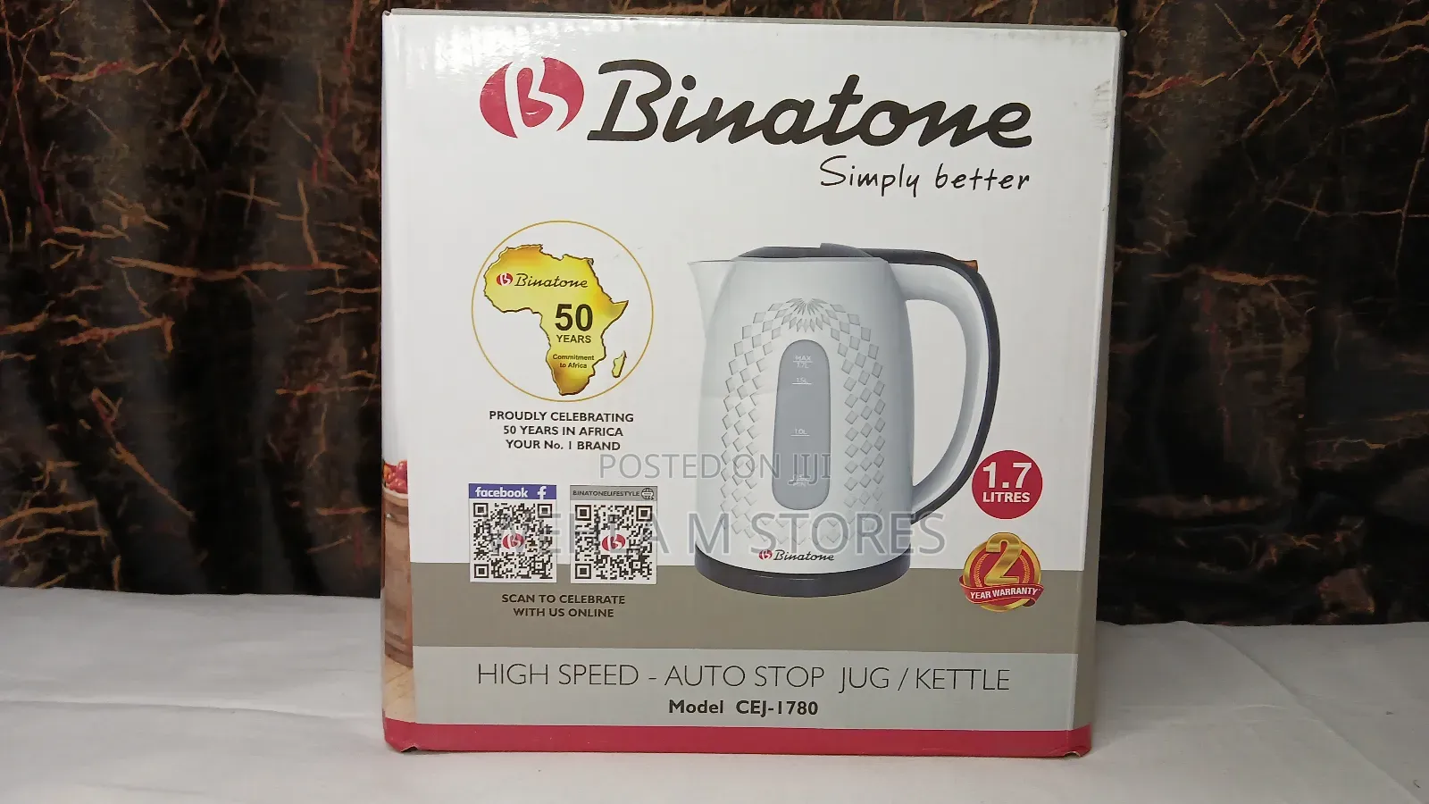 Binatone Kettle Cej-1780