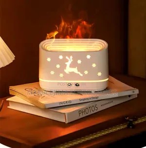 Noiseless Simulation Flame Mist Humidifier ,Usb Air