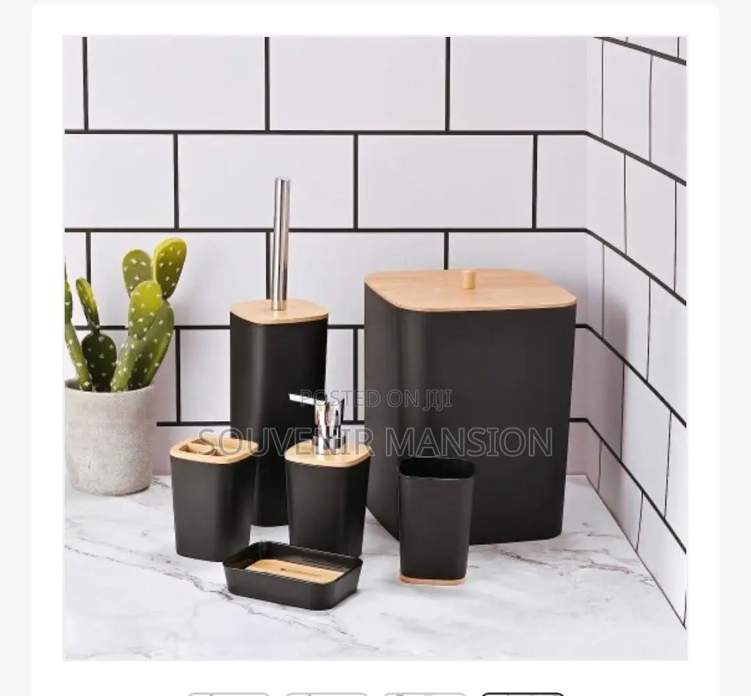 6pcs Bathroom Accessories Set
