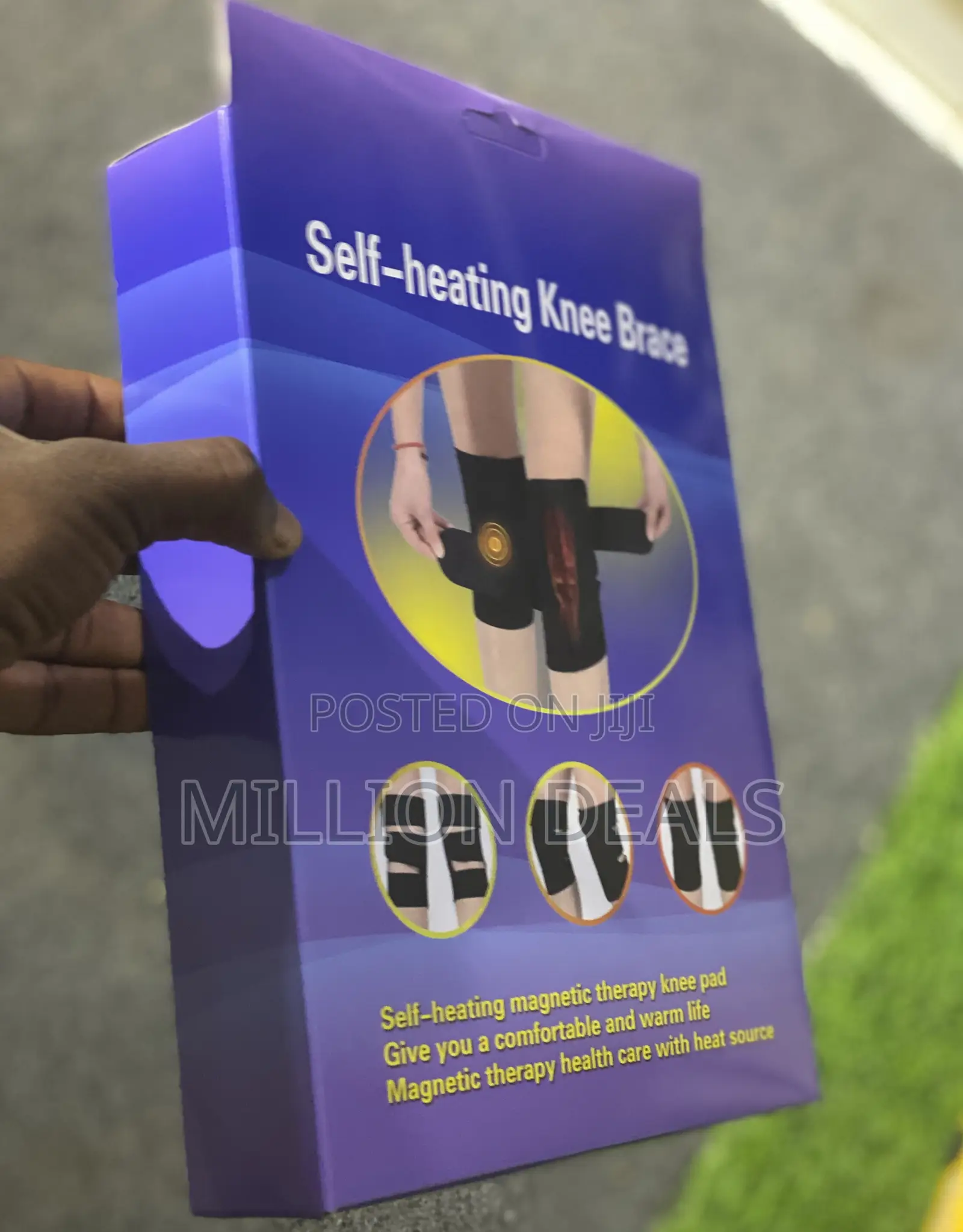 Unique Self-Heating Knee Brace