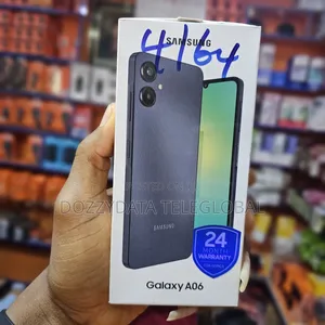 New Samsung Galaxy A06 64 GB Black