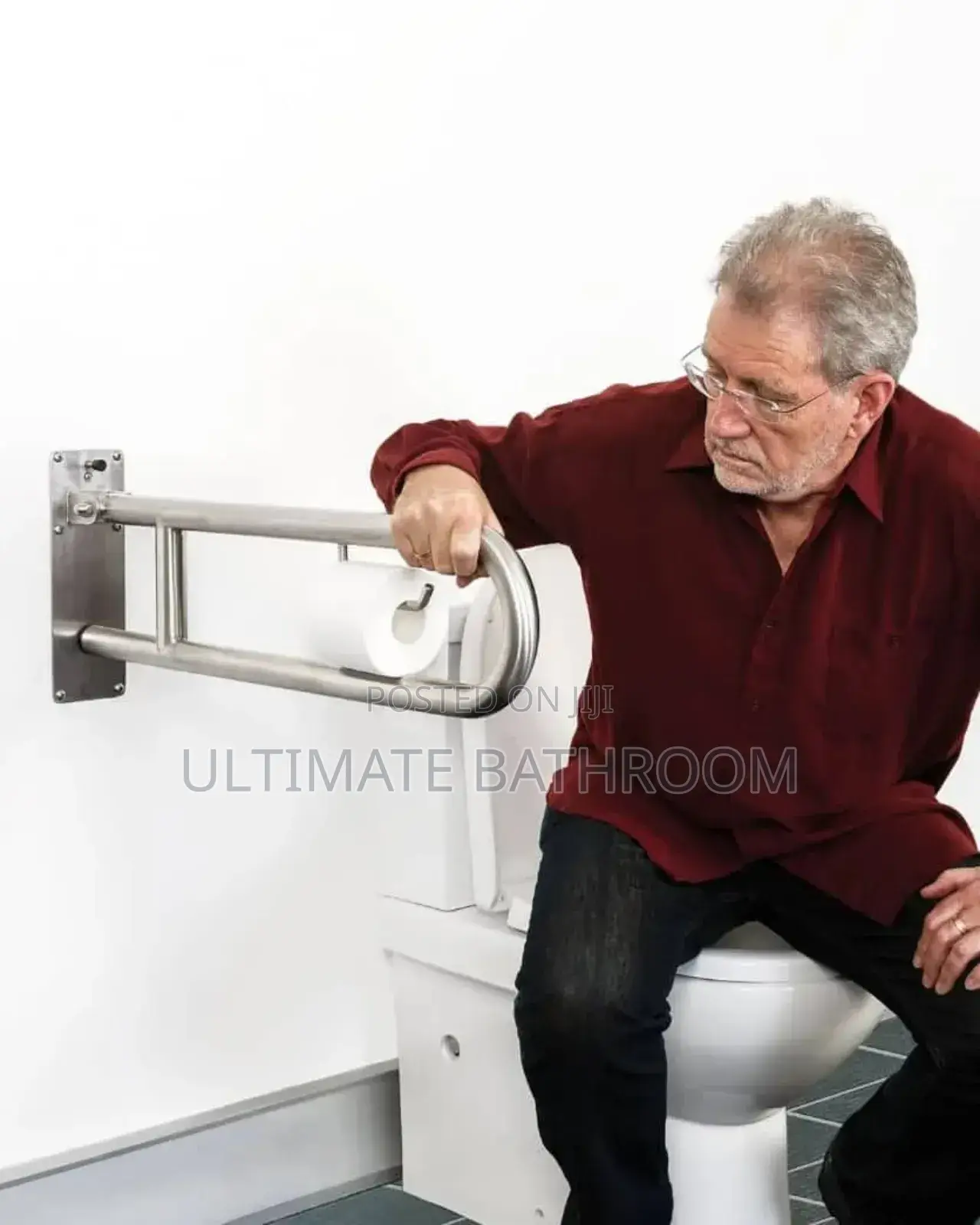 Rust Free Arm Support/Hand Grab