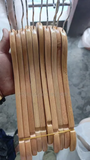 Wooden Clothes Hangers for Boutique Display