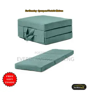 Portable Camp Picnic Outdoors and Guest Tri -Fold Mattress