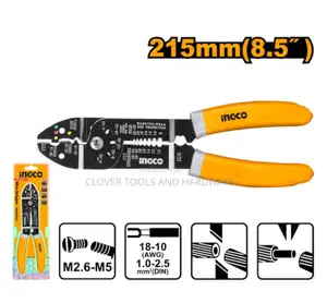 Ingco Wire Stripper Pliers, 215 Mm