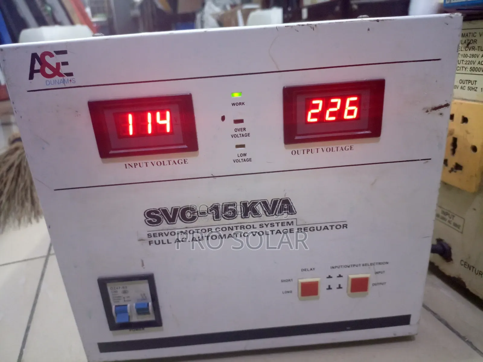 A E 15KVA Stabilizer Servo Motor