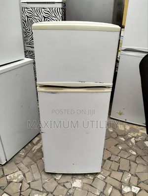 Tesco 216 LTRS UK Used Factory Fitted Double Door Fridge