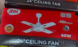 Itel 24 Inches Ceiling Fan 60W Ceiling Fan.