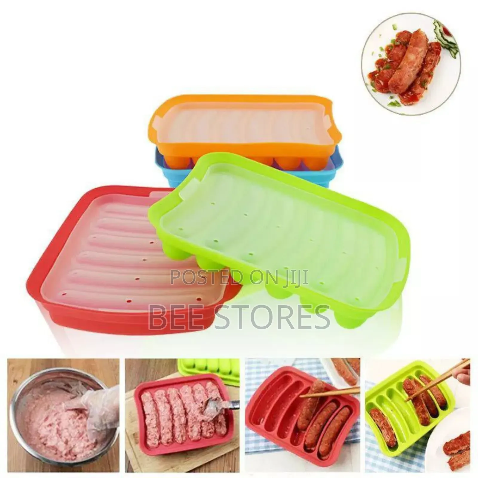 Silicon Hotdog Mold