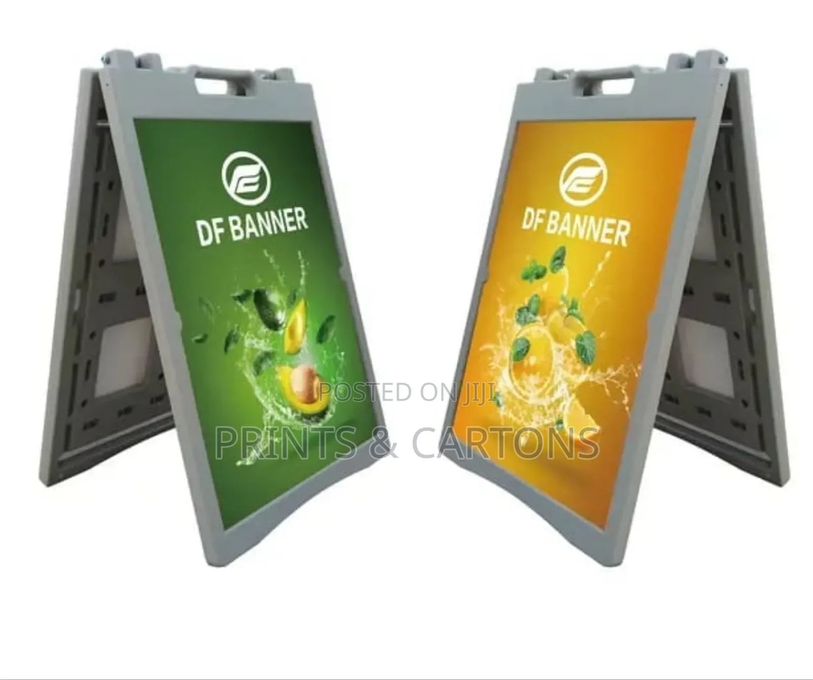 A-Frame Showcase Stand for Supermarket
