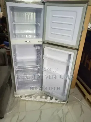 Brand New Bruhm 200L Double Door Refrigerator✓Silver Colour✓