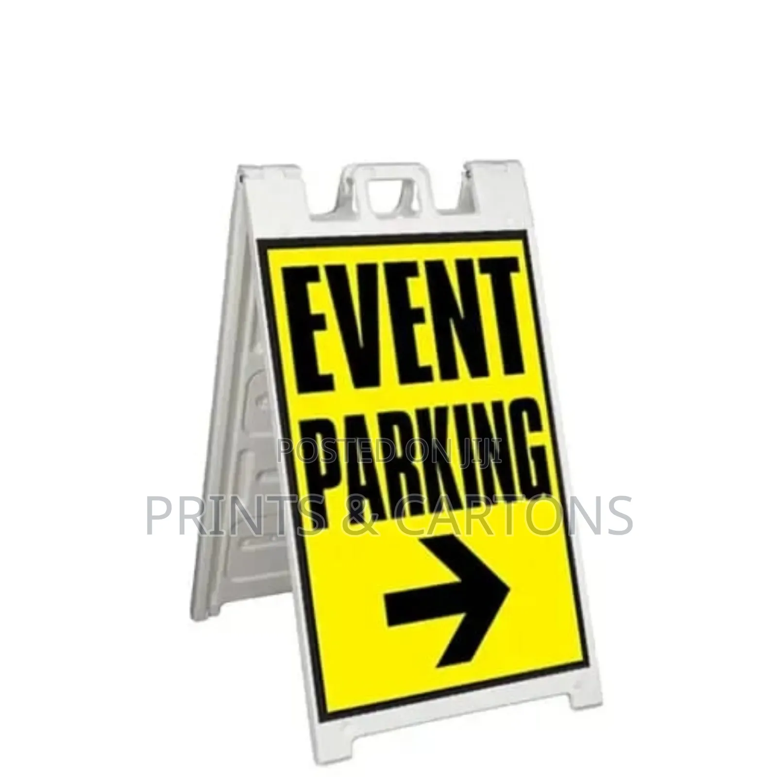 Events a-Frame Information Display Stands