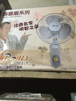 Durable Wall Fan Available
