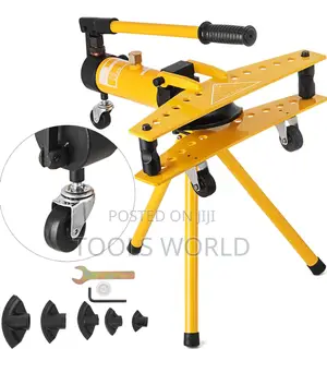 Hydraulic 4” Pipe Bender 10ton Pipe Bending Machine With 6pc