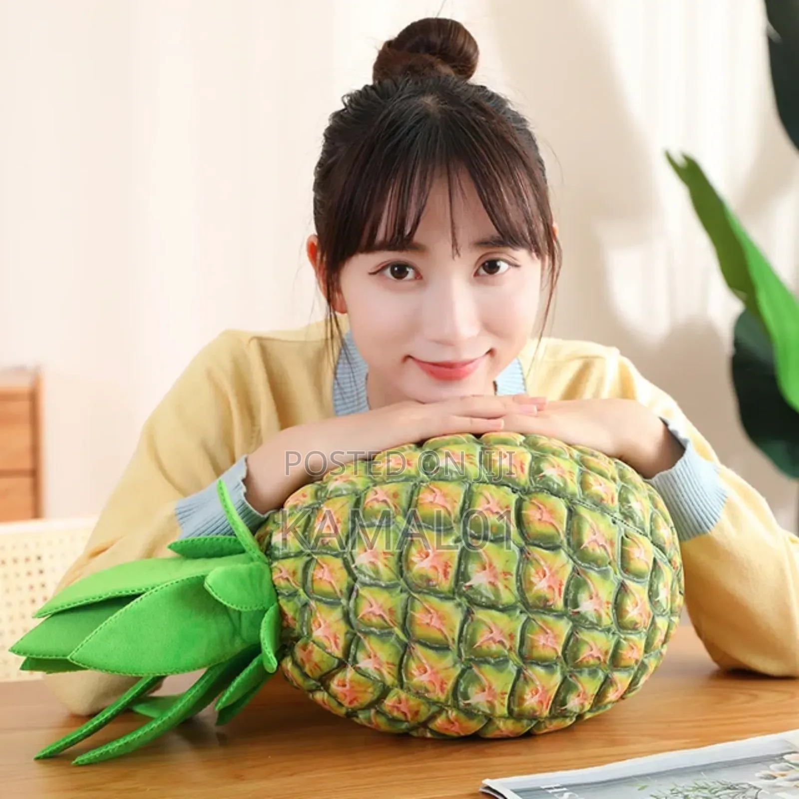 Lovely Pineapple Plush Toy Sleeping Pillows Pineapple Fruit
