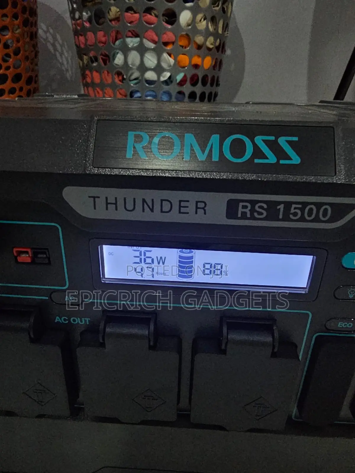 Romoss Portable Power Station Rs1500