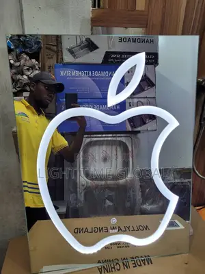 Led Apple Mirror