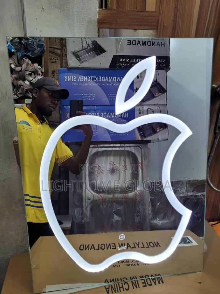 Led Apple Mirror
