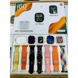 10 in 1 Wristwatch and Earpod Set With Chargers