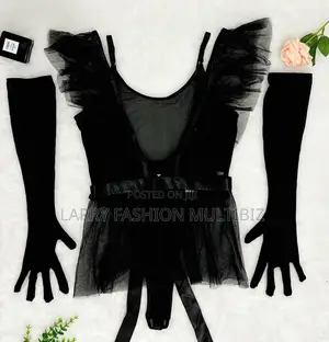 Classic 3piece Black Bodysuit