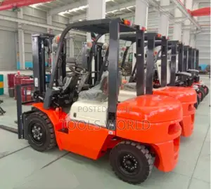 Heavy-Duty Warehouse 4-Wheel 3ton Diesel Engine Forklift 3T