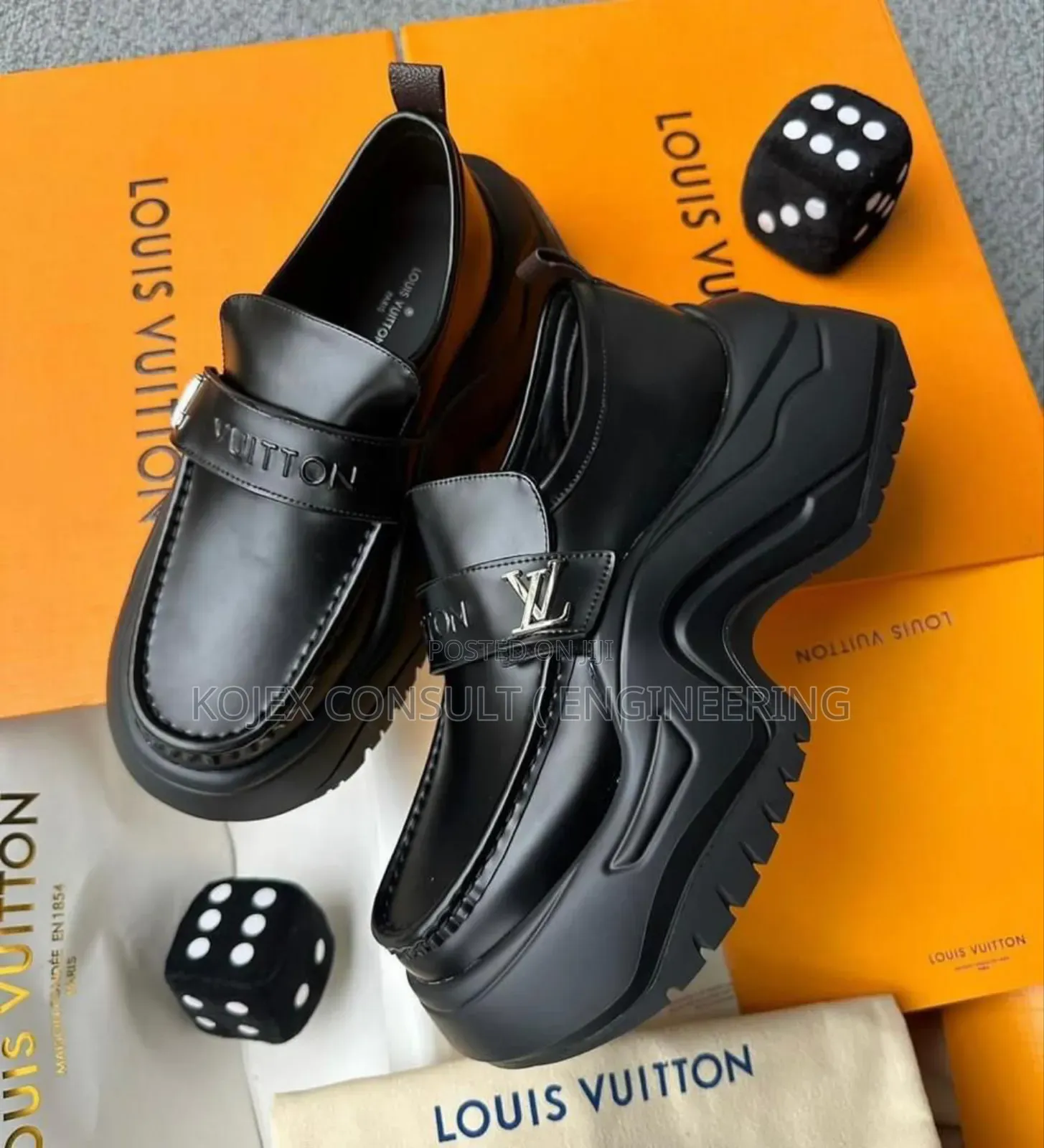 Louis Vuitton High Sole Shoe