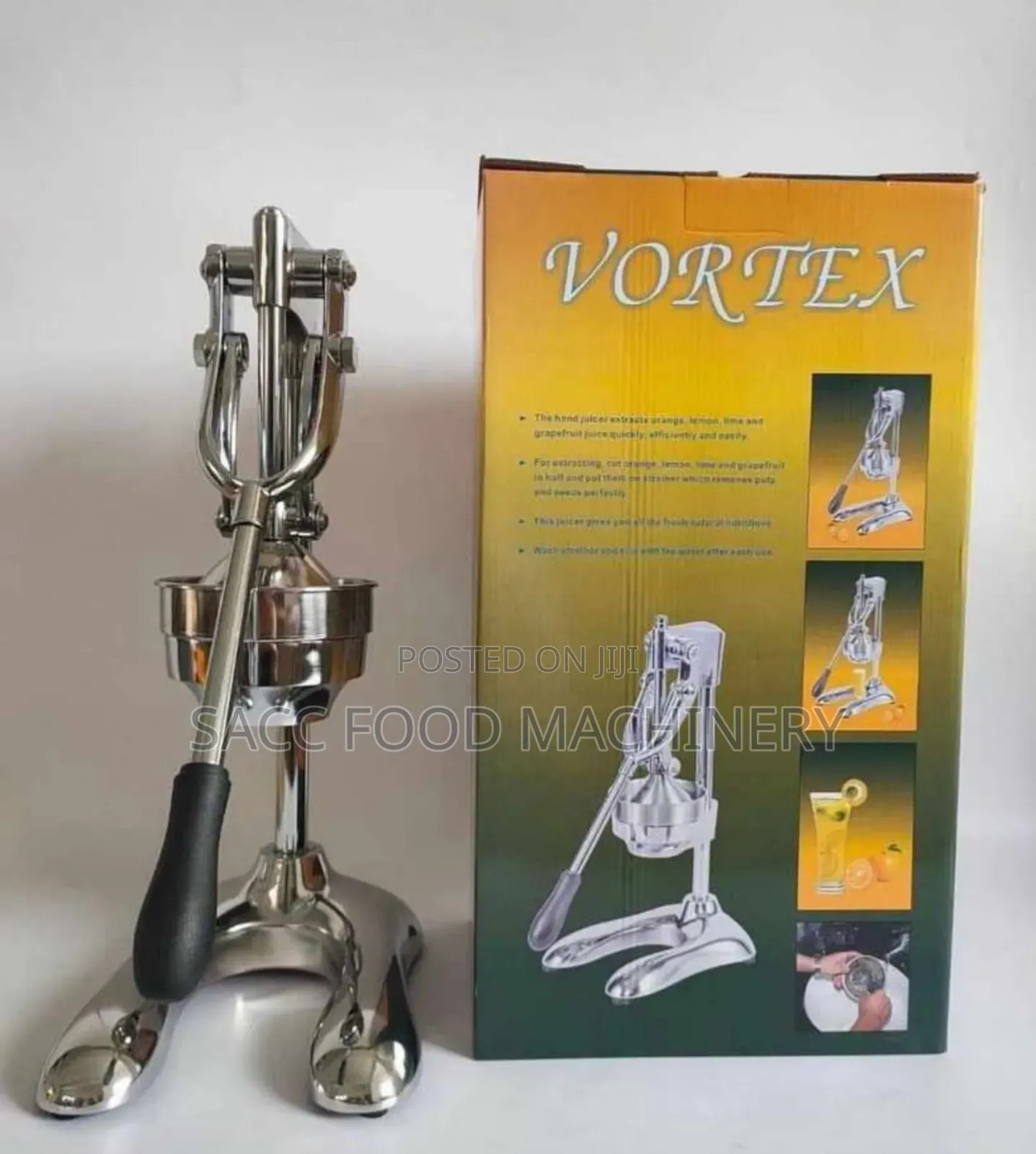 Manual Juice Extractor (Stainless)