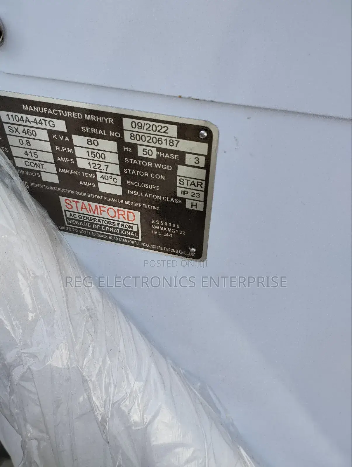 80 KVA Perkins Soundproof Generator Diesel