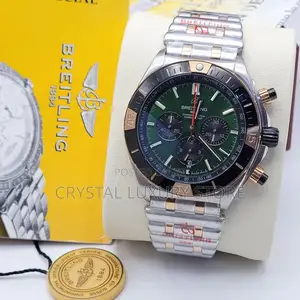 Breitling Quality Men Chain Strap Wristwatch