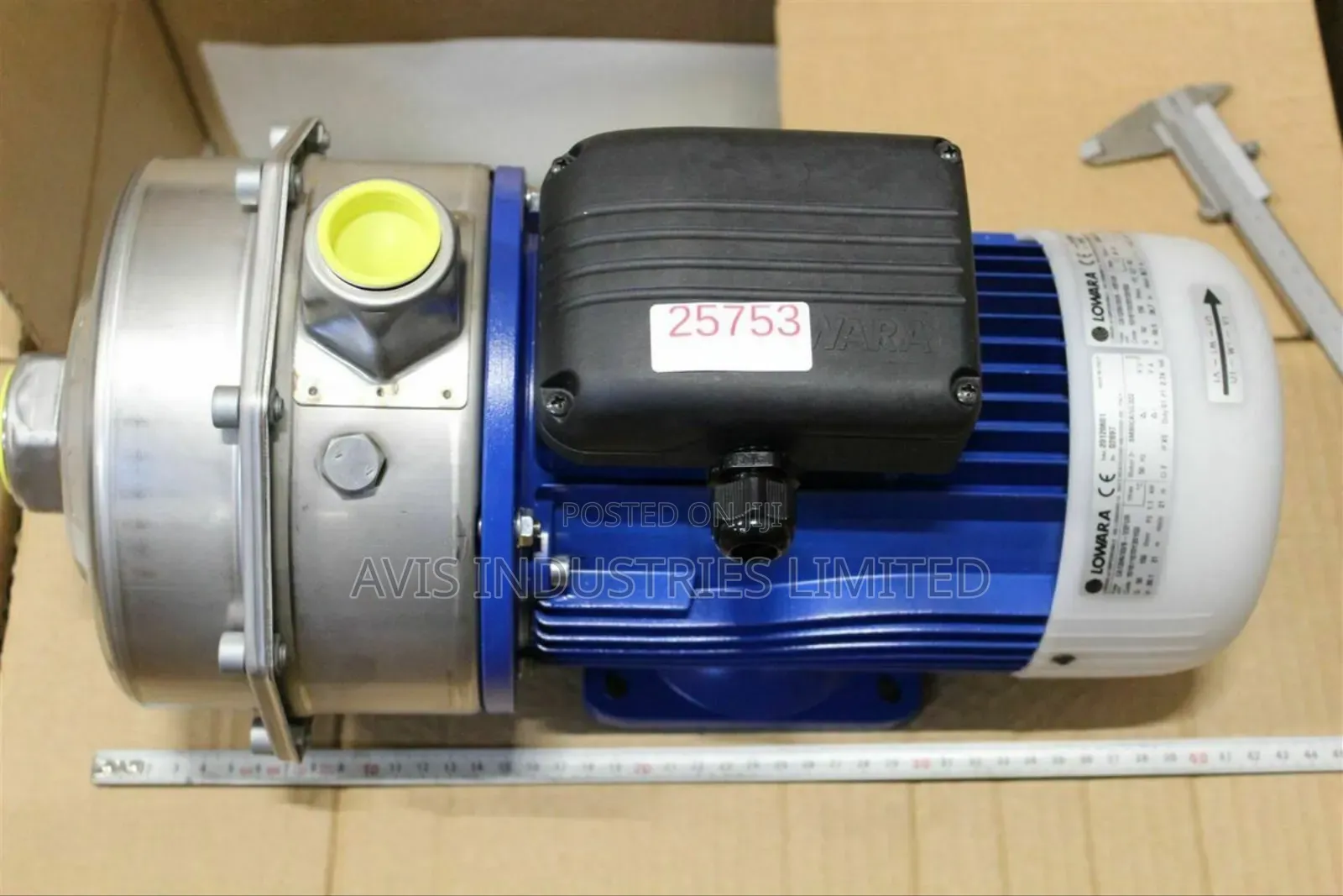 Lowara Dual Impeller Pump Machine