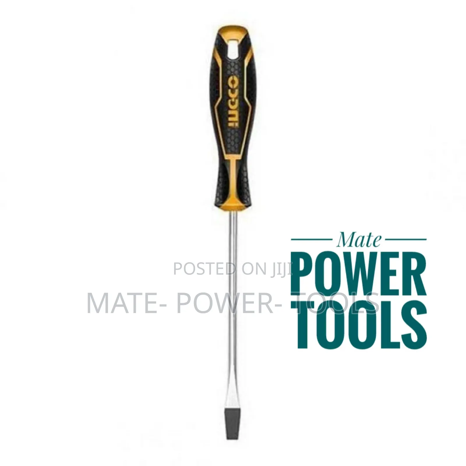 Ingco Slotted Screwdriver Sl5.5x100mm Cr-V