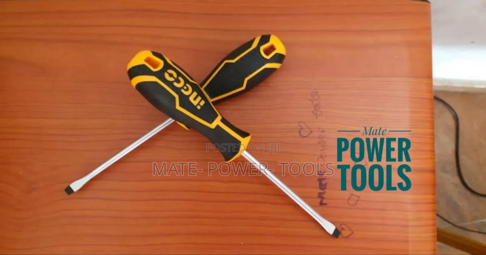 Ingco Slotted Screwdriver Sl5.5x100mm Cr-V