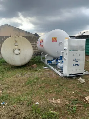Installation of 5tons LPG Tank With Automatic Dispenser