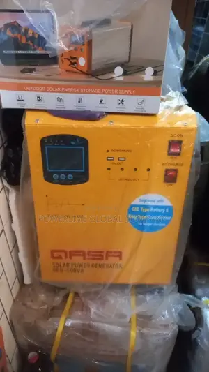 500w Solar Generator With Panel for Homes/ Offices/ Bars