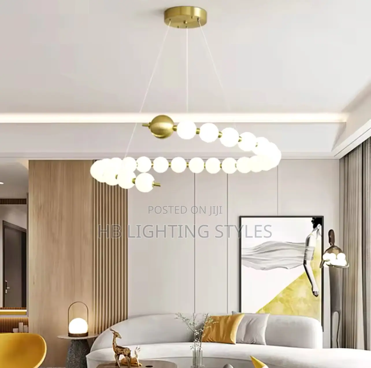 80cm Modern Light Luxury Chandelier