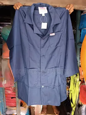Blue Durable Lab Coat