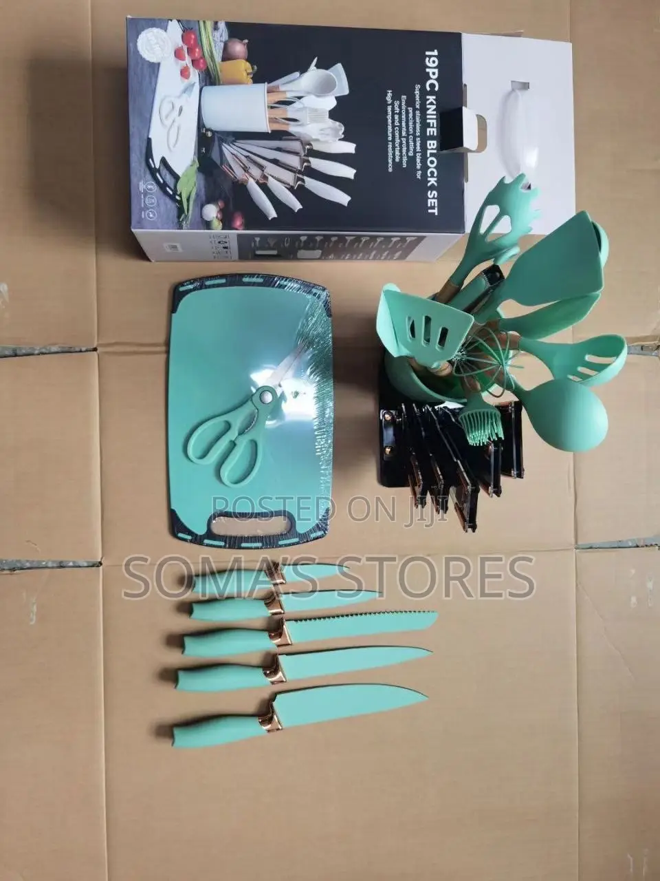 19 PCS Silicone Kitchen Tools