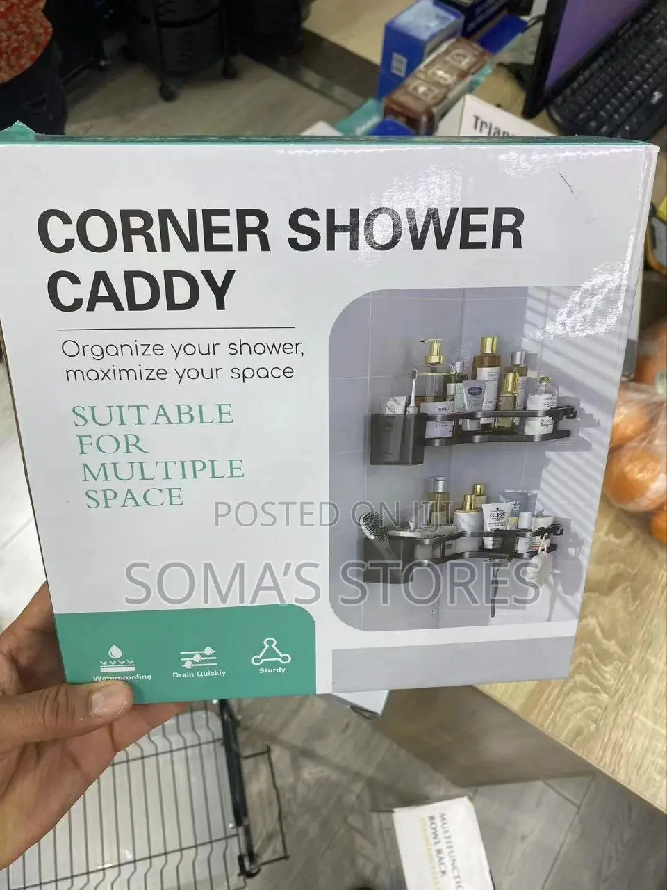 2 in 1 CORNER SHOWER CANDY