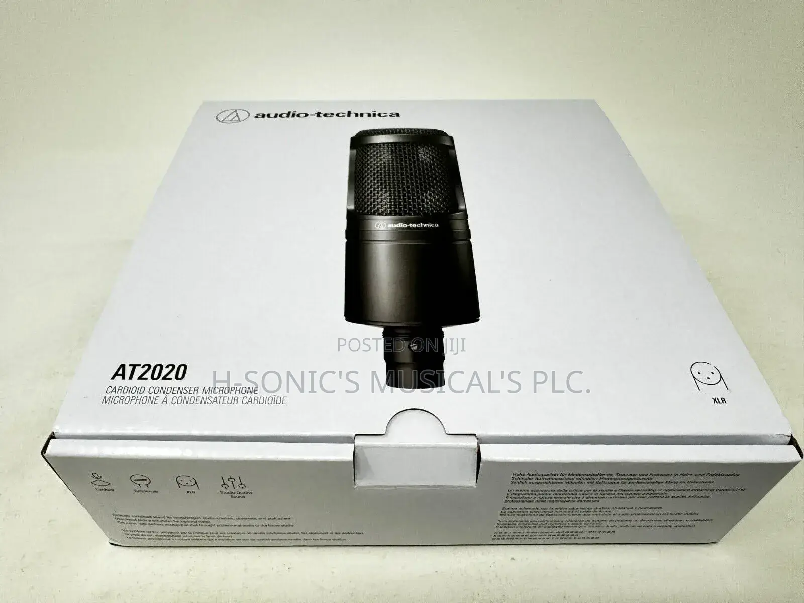 Audio Technica At-2020 Condenser Studio Microphone