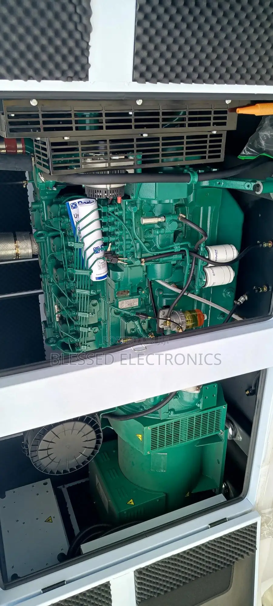 Perkins 250 Kva Some Proof Generator 100% Copper Wire