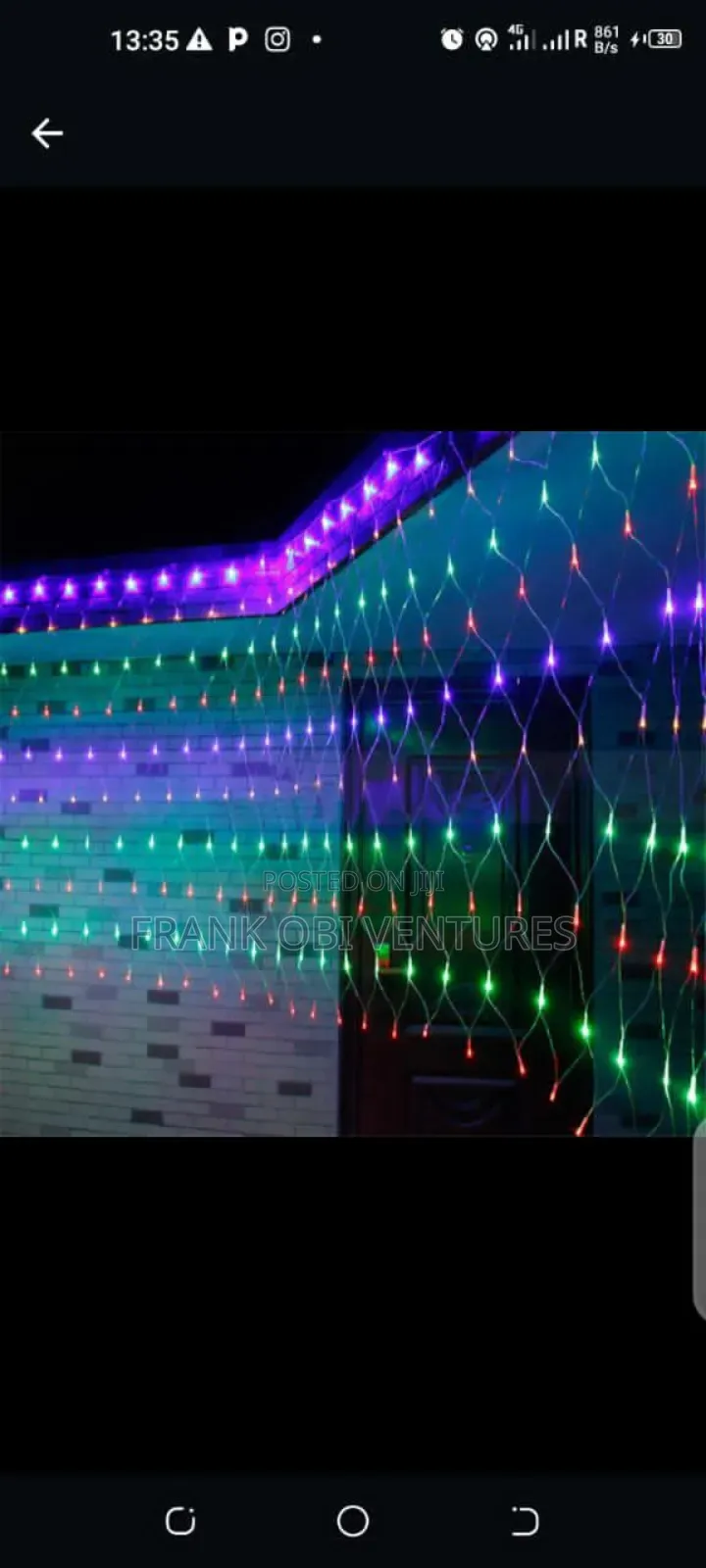 Net Christmas Lights