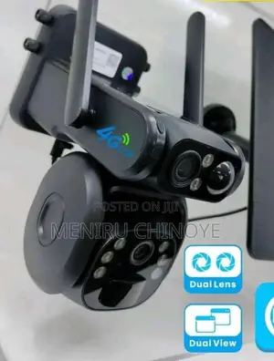 Wifi Dual Lens Mini PTZ Camera 4mp