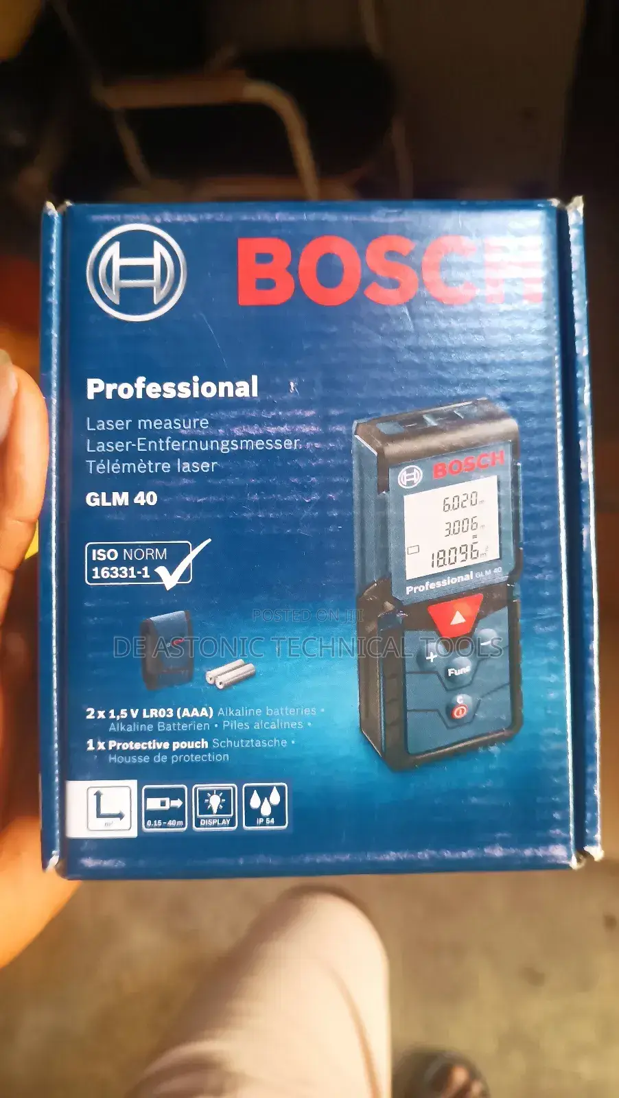 Bosch GLM 40 Laser Measure