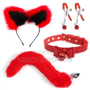Kitty Cat BDSM Role Play Costume Kits for Couples Role Play