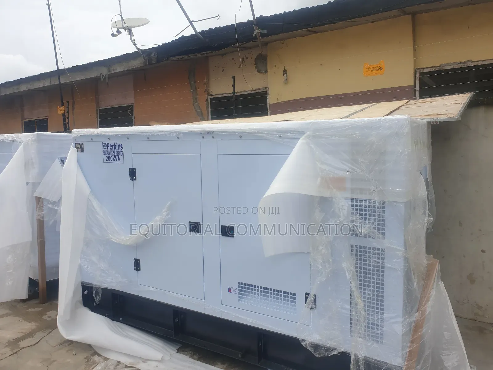 Perkins 200kva Generator Generator Monitoring Function